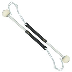L2333 Marching Tenor Drum Mallets w/Strap - Pair