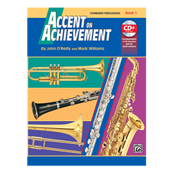 Accent on Achievement Book 1 Combined Percussion with online access