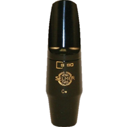 S402C1 Selmer S80 C* Alto Sax Mouthpiece - Hard Rubber