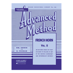 Rubank Advanced Method for French Horn (F / Eb) Volume  2