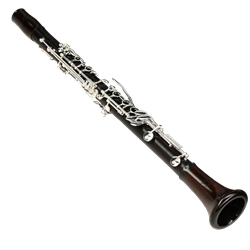 BCLBQG-SK Q Series Bb Clarinet, Unstained Grenadilla Wood, Silver Keys, 2 New Traditional Barrels, 1 Traditional Bell, Overcut & Undercut Tone Holes, BAM Case