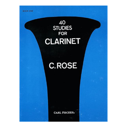 40 Studies For Clarinet -  Book One