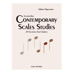 Intermediate Contemporary Scale Studies - 24 exercises for Clarinet