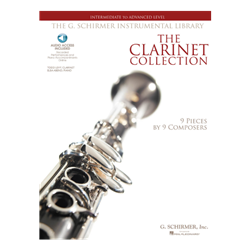 The Clarinet Collection Intermediate to Advanced Level with online audio access