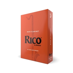 REA1025 Rico Bass Clarinet #2.5 Reeds (10)