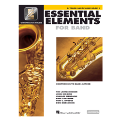 Essential Elements for Band Book 1 with EEi access - Bb Tenor Saxophone