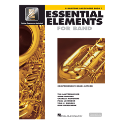Essential Elements for Band Book 1 with EEi access - Eb Baritone Saxophone