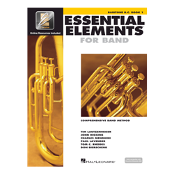 Essential Elements for Band Book 1 with EEi access - Baritone Bass Clef