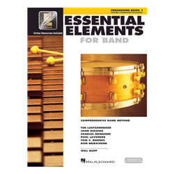 Essential Elements for Band Book 1 with EEi access - Percussion/Keyboard Percussion