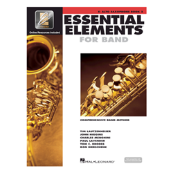 Essential Elements for Band Book 2 with EEi access - Eb Alto Saxophone