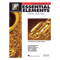 Essential Elements for Band Book 2 with EEi access - Eb Baritone Saxophone