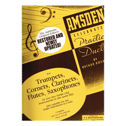 Amsdens Practice Duets For Treble Clef Instruments in the same Key