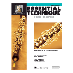 Essential Technique for Band with EEi- Intermediate to Advanced Studies - Oboe