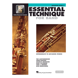 Essential Technique for Band with EEi- Intermediate to Advanced Studies - Bassoon