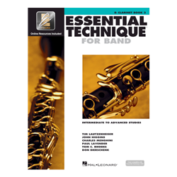 Essential Technique for Band with EEi- Intermediate to Advanced Studies - Bb Clarinet