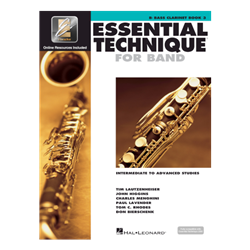 Essential Technique for Band with EEi- Intermediate to Advanced Studies - Bb Bass Clarinet