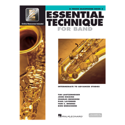 Essential Technique for Band with EEi- Intermediate to Advanced Studies - Bb Tenor Saxophone
