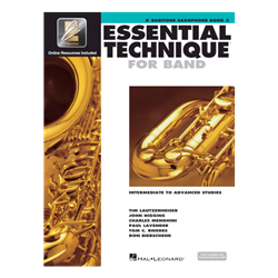 Essential Technique for Band with EEi- Intermediate to Advanced Studies - Eb Baritone Saxphone