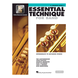 Essential Technique for Band with EEi- Intermediate to Advanced Studies - Bb Trumpet (Cornet)