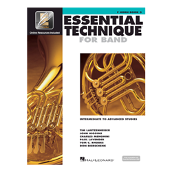 Essential Technique for Band with EEi- Intermediate to Advanced Studies - French Horn
