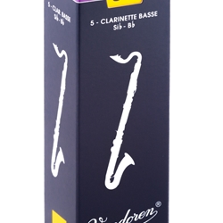 CR1235 Vandoren Traditional Bass Clarinet #3.5 Reeds (5)