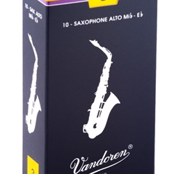 SR213 Vandoren Traditional Alto Sax #3 Reeds (10)