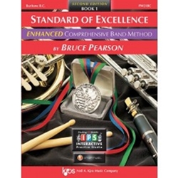 Standard Of Excellence Book 1 Enhanced Baritone Bass Clef  with IPS access code