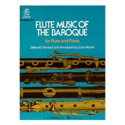 Flute Music Of The Baroque - flute with piano accompaniment