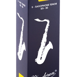 SR2225 Vandoren Traditional Tenor Sax #2.5 Reeds (5)