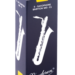 SR2435 Vandoren Traditional Bari Sax #3.5 Reeds (5)