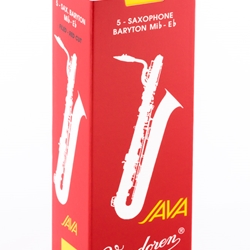 SR3435R Vandoren Java Red Bari Sax #3.5 Reeds (5)