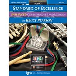 Standard of Excellence Book 2 enhanced with IPS access - Percussion