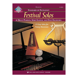 Standard of Excellence Festival Solos Volume 1 with CD - Bassoon