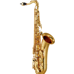 YTS480 Intermediate Bb Tenor Sax, Lacquer, 62 Style Neck, Low B-C# Connection, High F#, Front F, Rocker Type Low B Mechanism, 4C Mouthpiece, Case