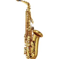 YAS82ZII Custom Z Eb Alto Sax, Lacquer, Annealed Body, 1-Piece Bell, Adjustable Front F Mechanism, Ribbed & Flanged Posts, V1 Neck, 4CM Mouthpiece, Case