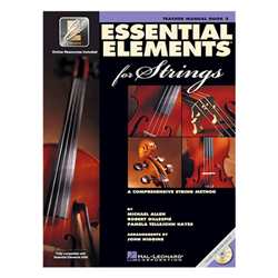 Essential Elements for Strings Book 2 with EEi and CDs - Teacher Manual