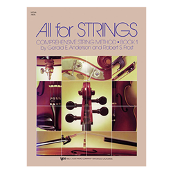 All for Strings  - Book 1 - Viola