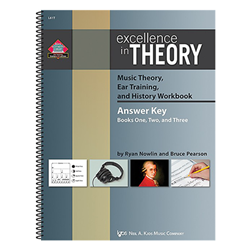 Excellence in Theory Books 1, 2, 3 Teacher Answer Key
