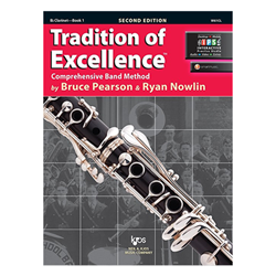 Tradition of Excellence Book 1 with IPS access code - Bb Clarinet