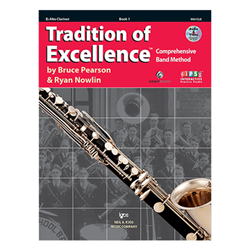 Tradition of Excellence Book 1 with IPS access code - Eb Alto Clarinet