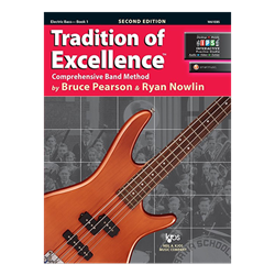 Tradition of Excellence Book 1 with IPS access code - Electric Bass
