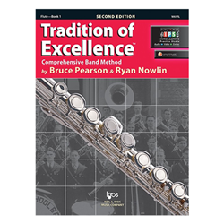 Tradition of Excellence Book 1 with IPS access code - Flute