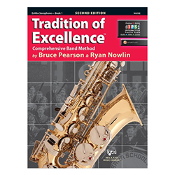 Tradition of Excellence Book 1 with IPS access code - Eb Alto Saxophone