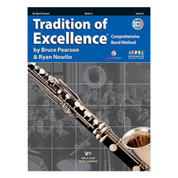 Tradition of Excellence Book 2 with CD - Eb Alto Clarinet
