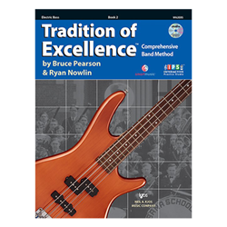 Tradition of Excellence Book 2 with IPS access code - Electric Bass