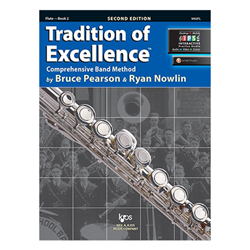 Tradition of Excellence Book 2 with IPS access  - Flute