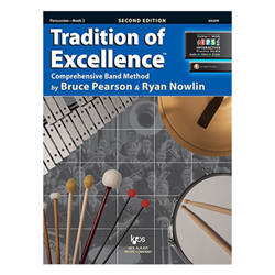 Tradition of Excellence Book 2 with IPS access -  Percussion