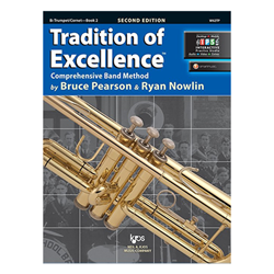 Tradition of Excellence Book 2 with IPS access - Bb Trumpet or Cornet