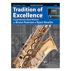Tradition of Excellence Book 2 with IPS access - Eb Alto Saxophone