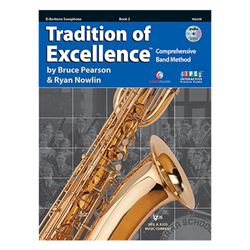 Tradition of Excellence Book 2 with CD - Eb Baritone Saxophone